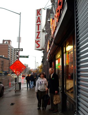 At Katz' Deli