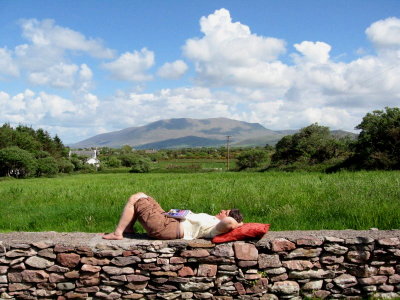 Chilling on the Dingle Peninsula
