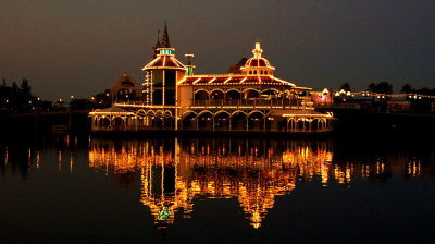 California Adventure at dusk