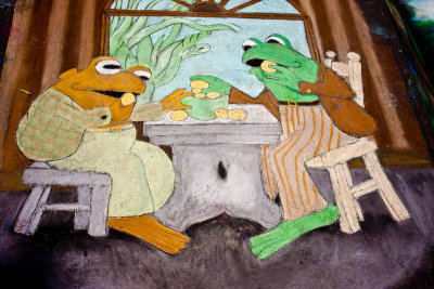Childrens Section. I think we should stop eating.  We will soon be sick  From Frog & Toad by Arnold Lobel.  Sponsor: Phyllis Chiu