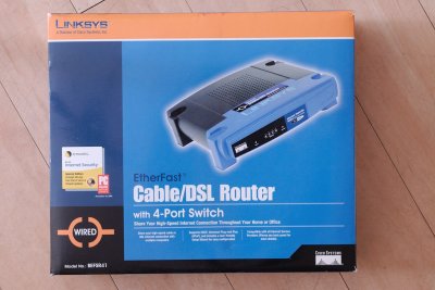 Linksys BEFSR41 EtherFast Cable/DSL Router with 4-Port Switch