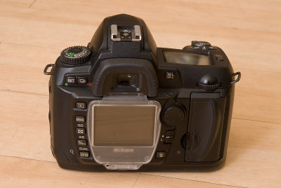 Nikon D70s Rear
