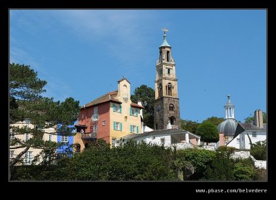 The Village from the Quayside, Portmeirion 2008