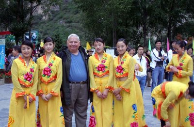 Greeting Tibetans on Behalf of USA