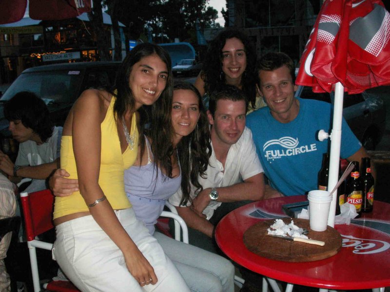 Me & Mark with some locals