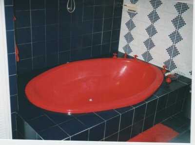 Our Big Red Bath!!!!