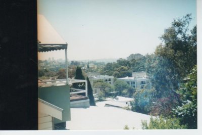View from our balcony