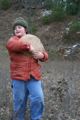 I'm Not Gonna Let this Big Rock Get me Down, says Cole!