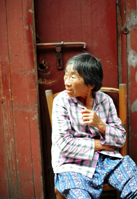 Elder of Zhujiajiao Ancient Town