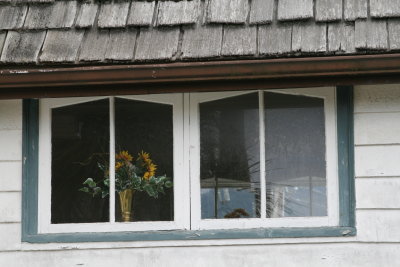 Window in the old church