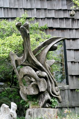 Ucluelet wood carving