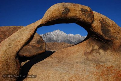 Peeking at Mt. Muir