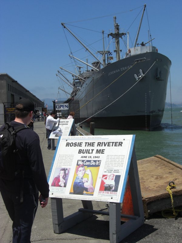 Authentic WWII Liberty Ship, The Jeremiah Obrien