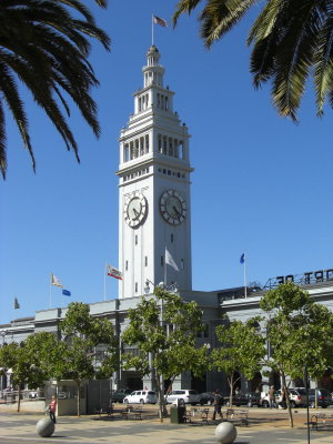 The Ferry Building at The Embarcadero