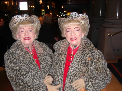 Marian and Vivian, The San Francisco Twins and celebrities