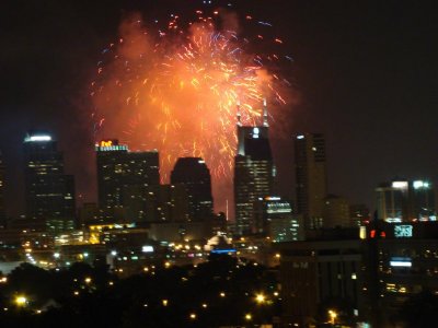Fireworks on the Fourth