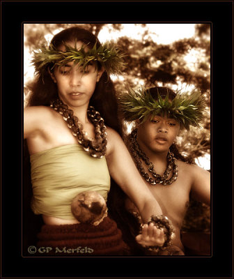 Hula:  Kane and Wahine