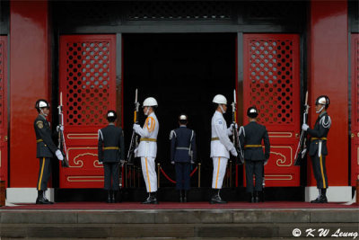 Changing Guards at Martyr's Shrine