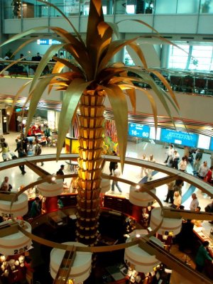 Dubai Int Airport Gold Counter