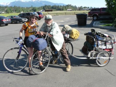 John, 70, has biked across the US eight times.