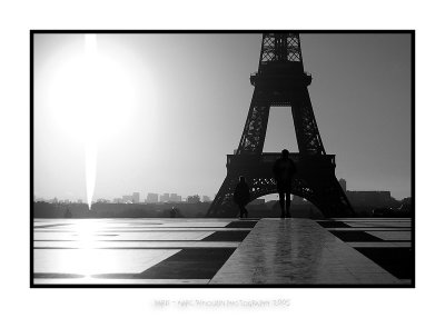 Eiffel tower from the Trocadero 2