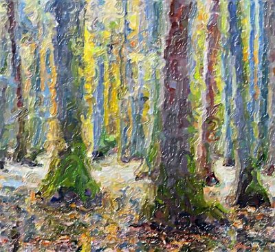 Cypress Swamp In Autumn 25111 Art