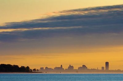 Buffalo Skyline At Sunrise 51943-5
