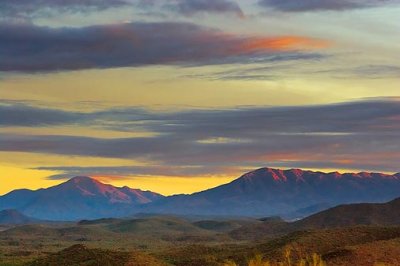 Mountains At Sunrise 79942