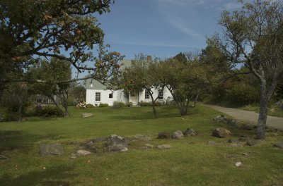 House in the orchard.