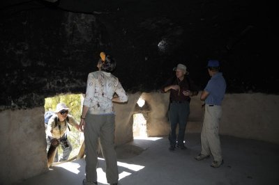 Inside the large Cave Dwelling