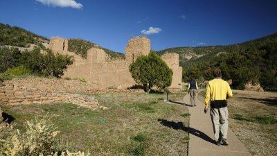 Walking to the Nave