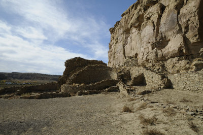 Chetro Ketl Pueblo Remains - Giant Kiva