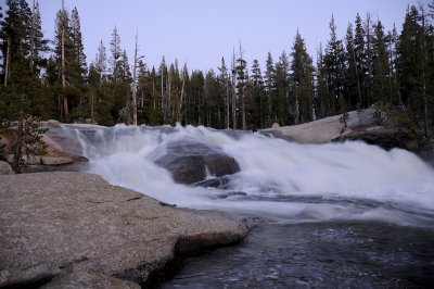 Miller's Cascade at Dusk