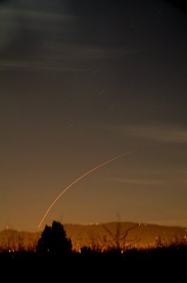 The launch of the OSTM/Jason-2 satellite