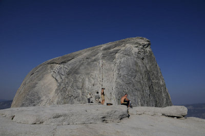 Half Dome From Quarter Dome