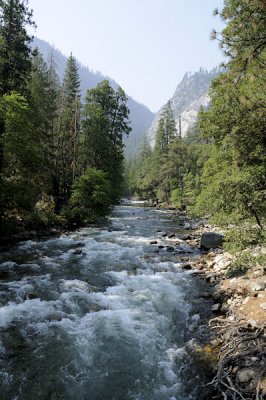 The Merced River at Happy Isle