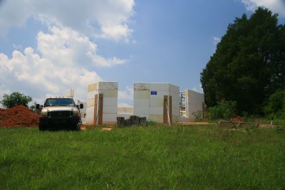 Getting the stabilizing panels in place