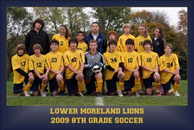 LM Soccer 8th Grade 2009