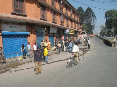 crossing part of the Katmandu