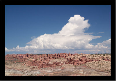 Fiery Furnace from across the Valley