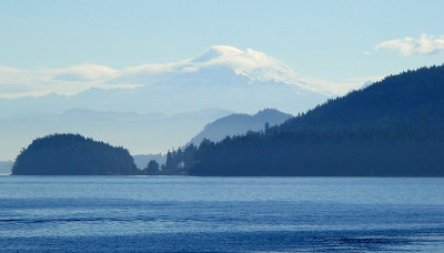 First view of Mt. Baker