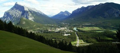 Banff from Mt. Norquay viewpoint