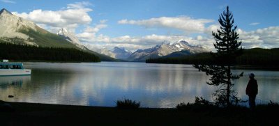 Maligne Lake view