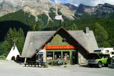 Gift shop at Field, British Columbia