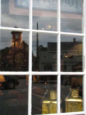 Lanterns in Window