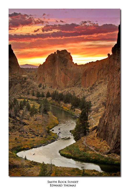 Smith Rock Sunset