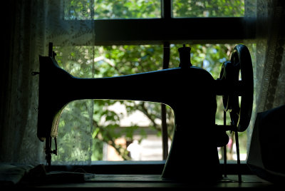 Sewing Machine on the Ketola Farm