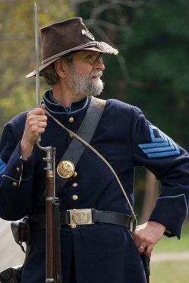 Sgt. in the 2nd Wisconsin Vol. Infantry Regiment
