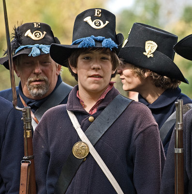 Soldiers of the 2nd Wisconsin Vol. Infantry Regiment