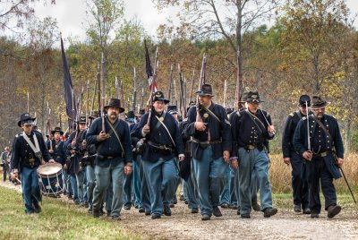 Soldiers of the 2nd Wisconsin Vol. Infantry Regiment